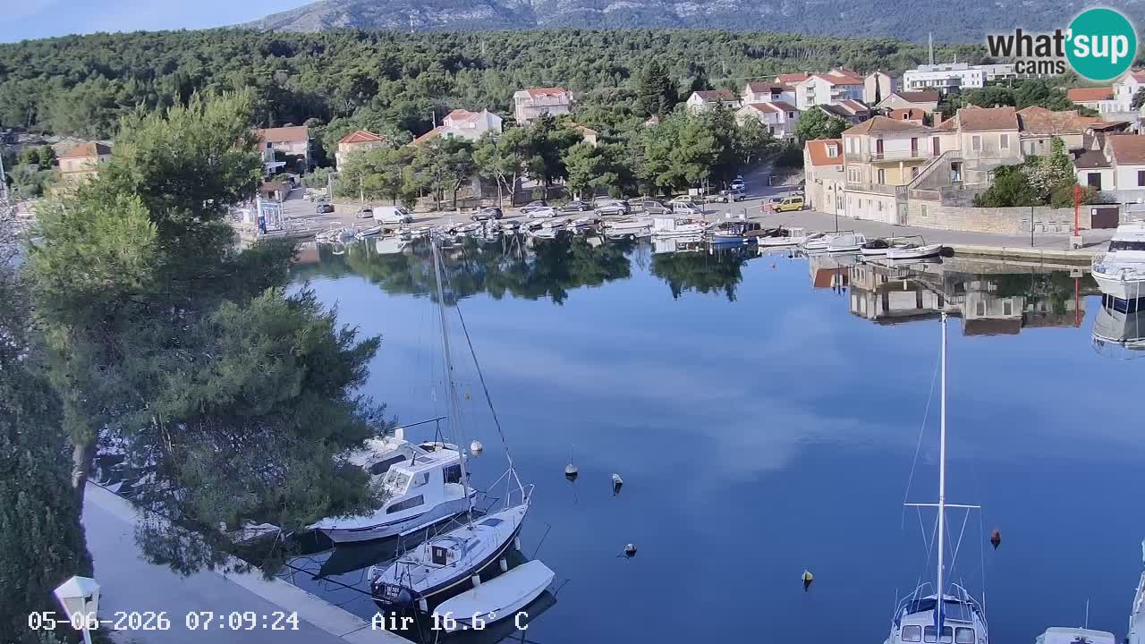 Webcam Vrboska marina | Hvar Insel | Dalmatien