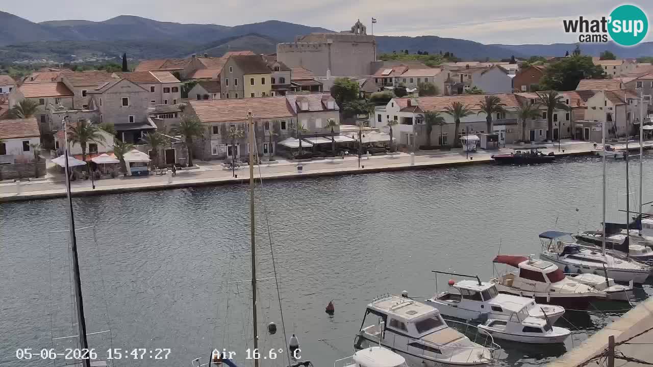 Livecam Vrboska marina | Hvar island | Dalmatia