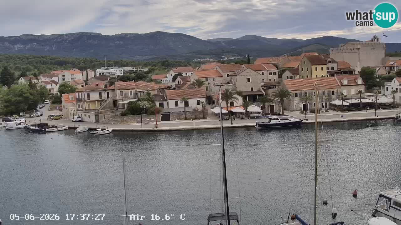 Livecam Vrboska marina | Hvar island | Dalmatia