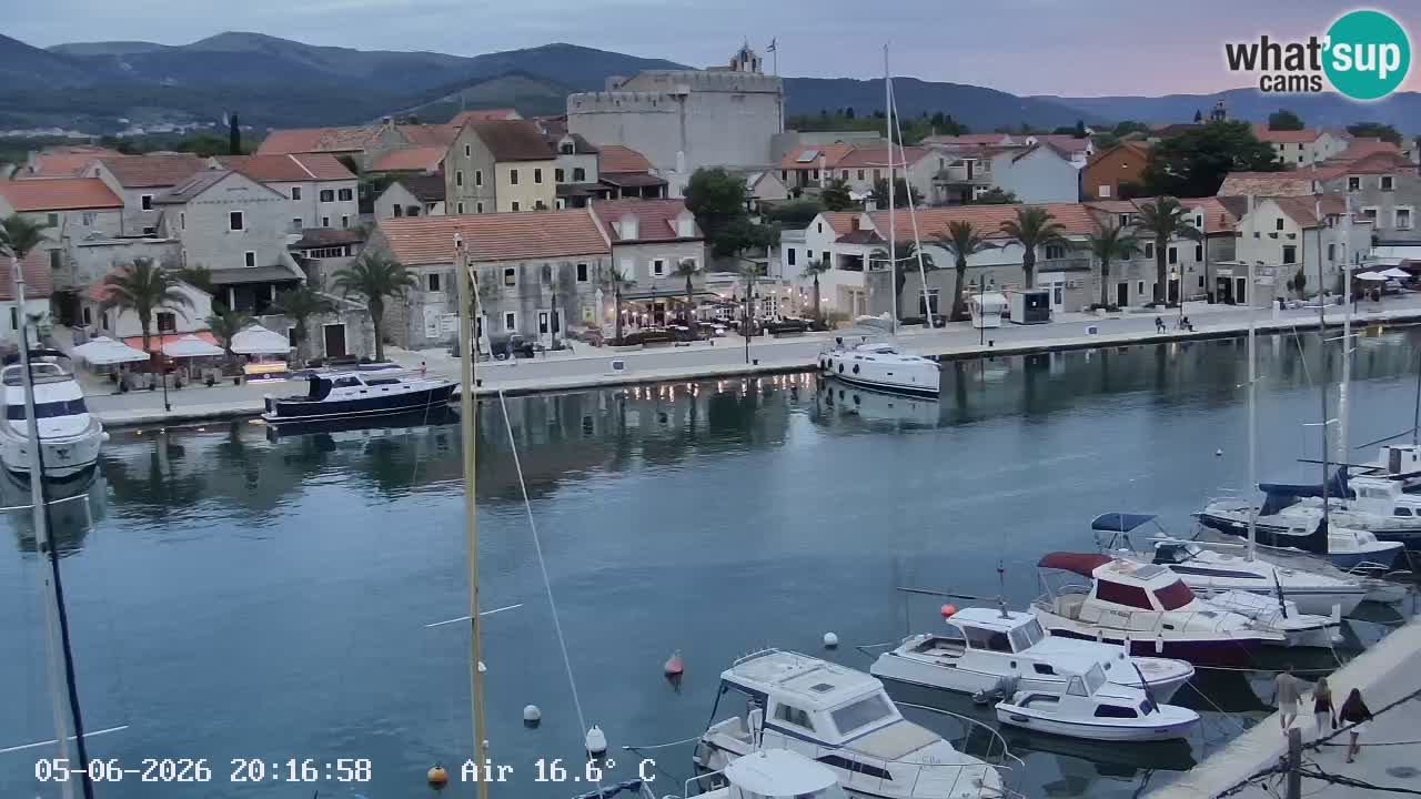 Webcam Vrboska marina | Hvar Insel | Dalmatien