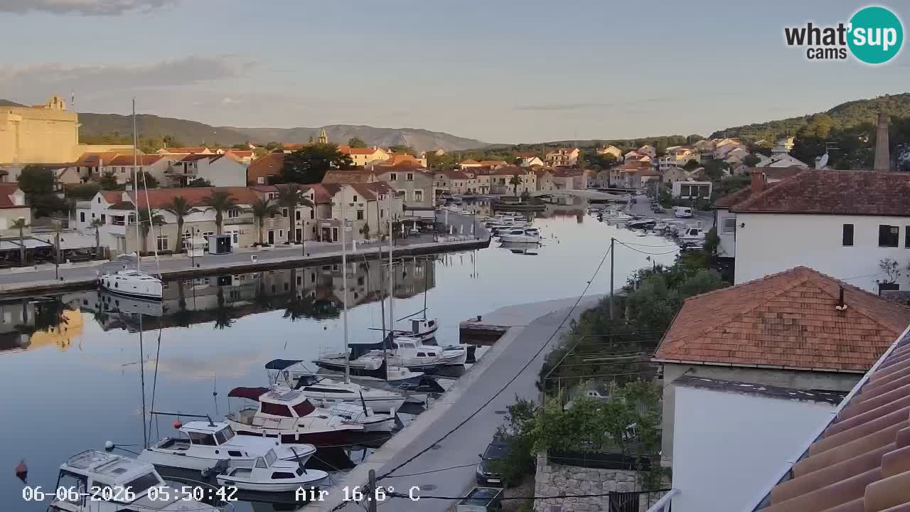 Livecam Vrboska marina | Hvar island | Dalmatia