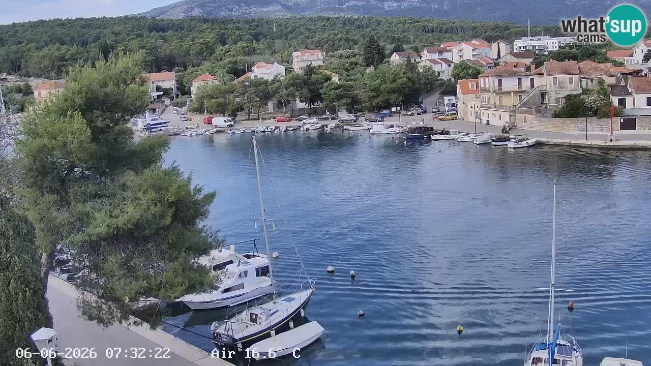 Web kamera Hvar Vrboska marina | otok Hvar | Dalmacija
