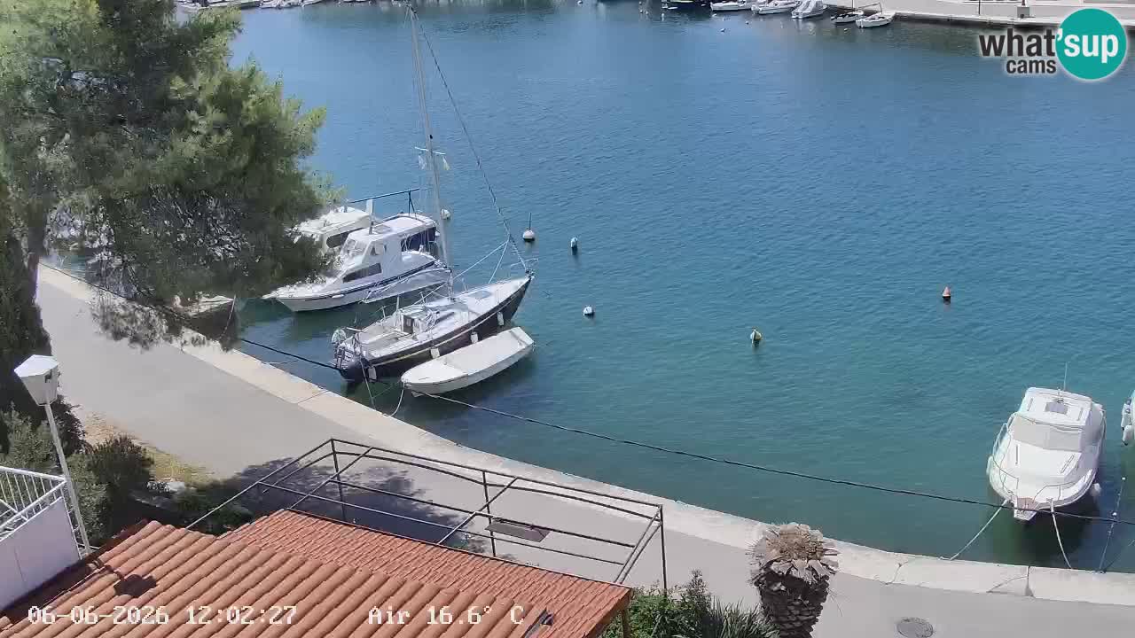 Webcam Hvar Vrboska marina | Dalmazia