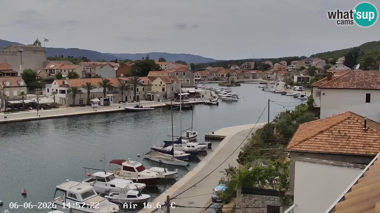 Livecam Vrboska marina | Hvar island | Dalmatia