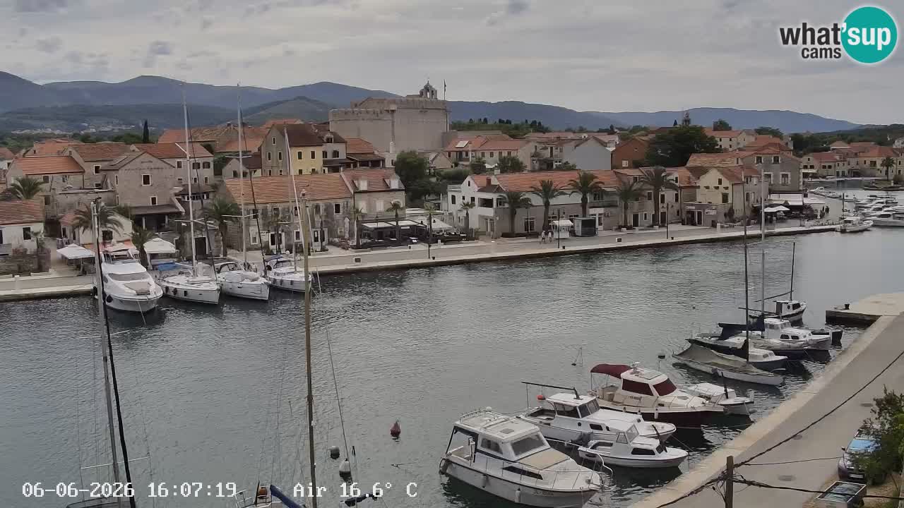 Livecam Vrboska marina | Hvar island | Dalmatia