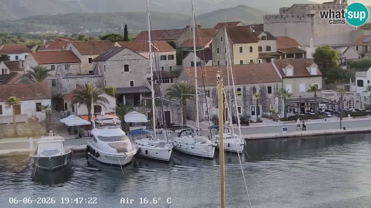 Livecam Vrboska marina | Hvar island | Dalmatia