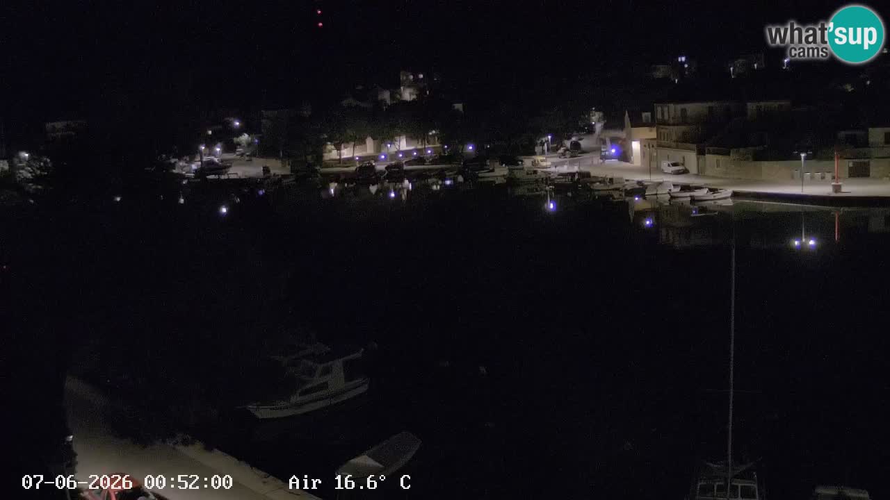 Webcam Vrboska marina | Hvar Insel | Dalmatien