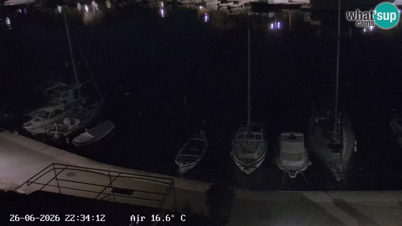 Webcam Hvar Vrboska marina | Dalmazia