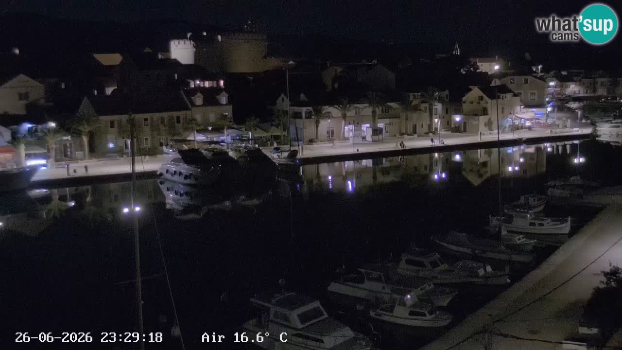 Webcam Vrboska marina | Hvar Insel | Dalmatien