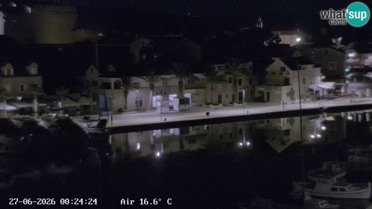 Livecam Vrboska marina | Hvar island | Dalmatia