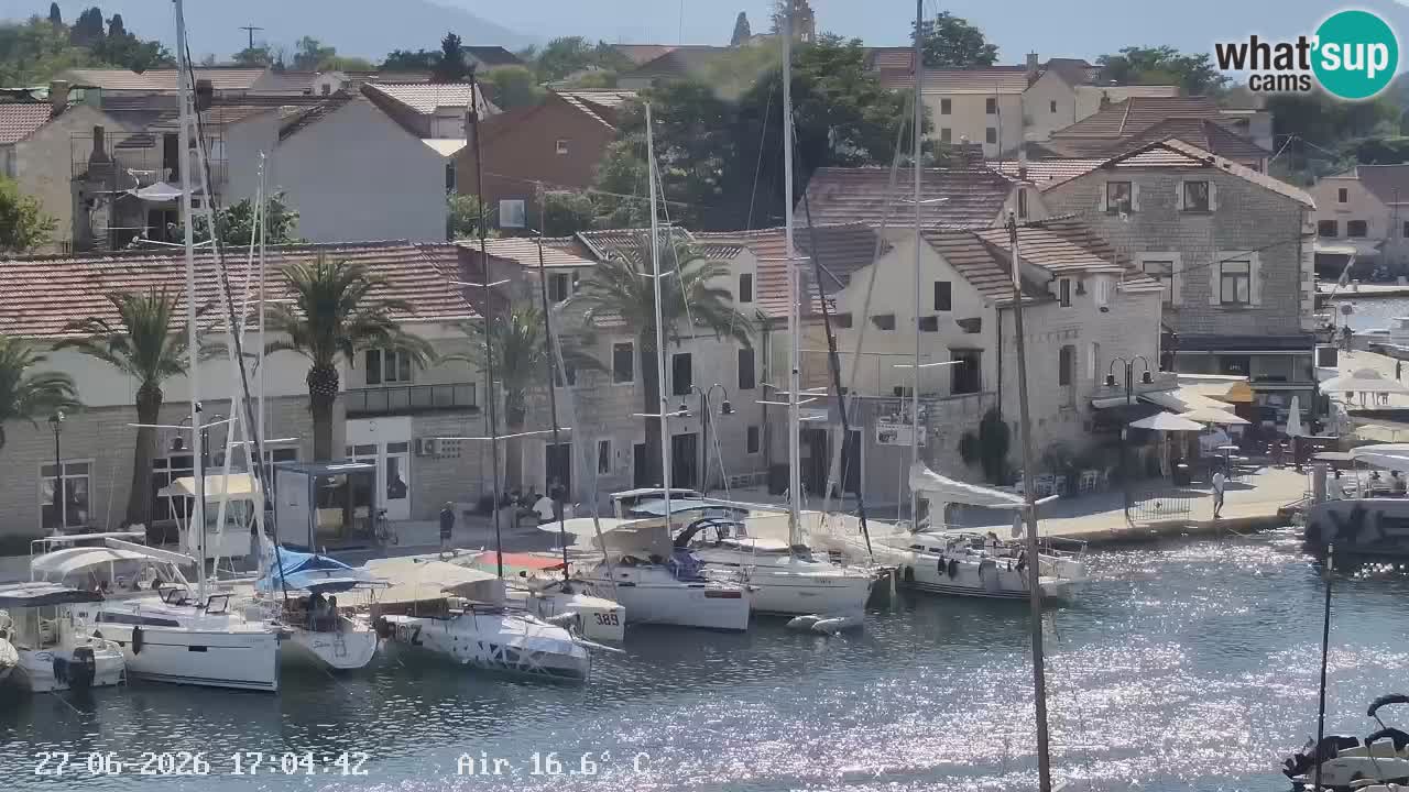 Web kamera Hvar Vrboska marina | otok Hvar | Dalmacija