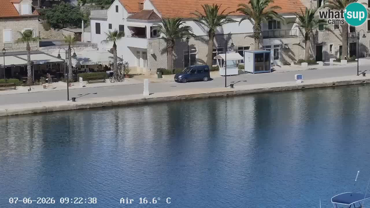 Livecam Vrboska marina | Hvar island | Dalmatia