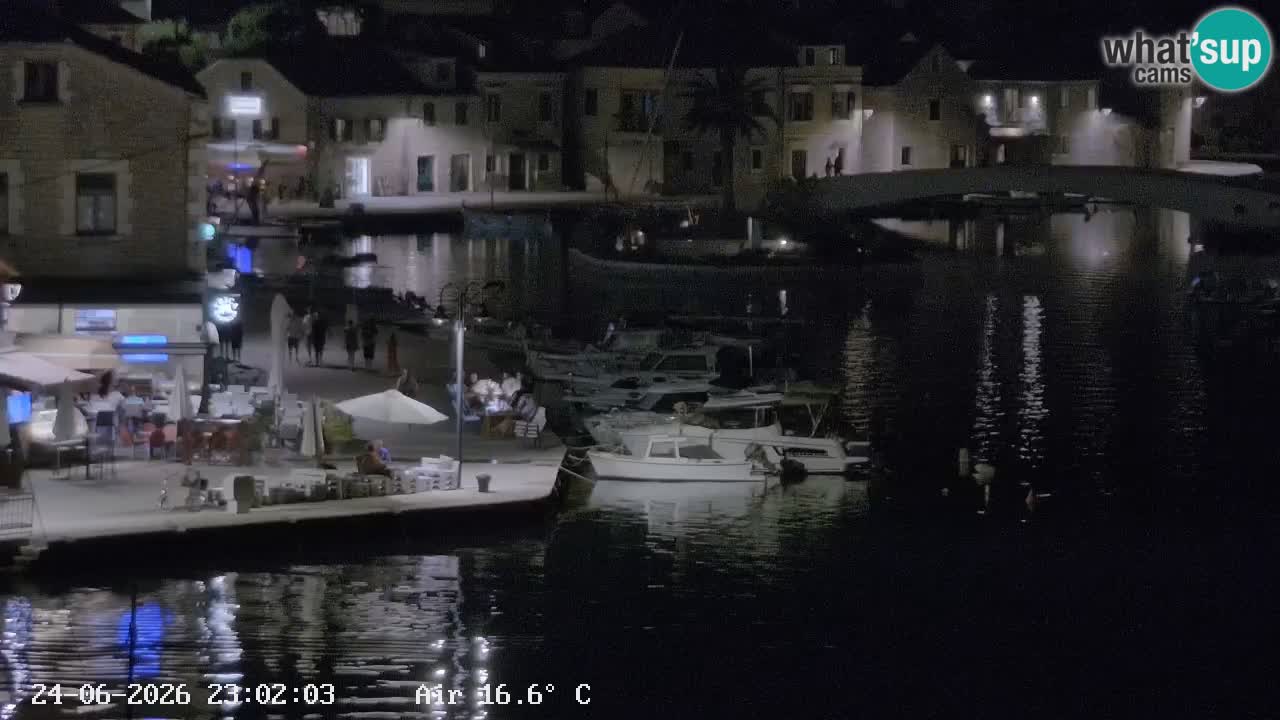 Livecam Vrboska marina | Hvar island | Dalmatia