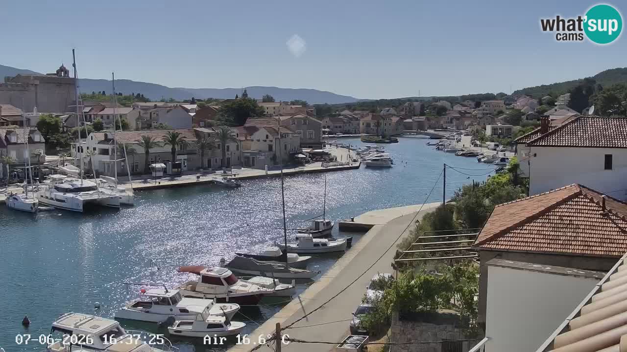 Livecam Vrboska marina | Hvar island | Dalmatia
