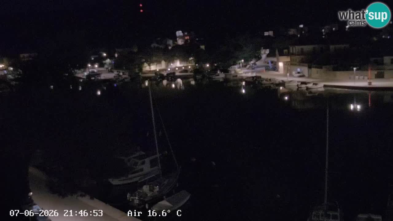 Web kamera Hvar Vrboska marina | otok Hvar | Dalmacija