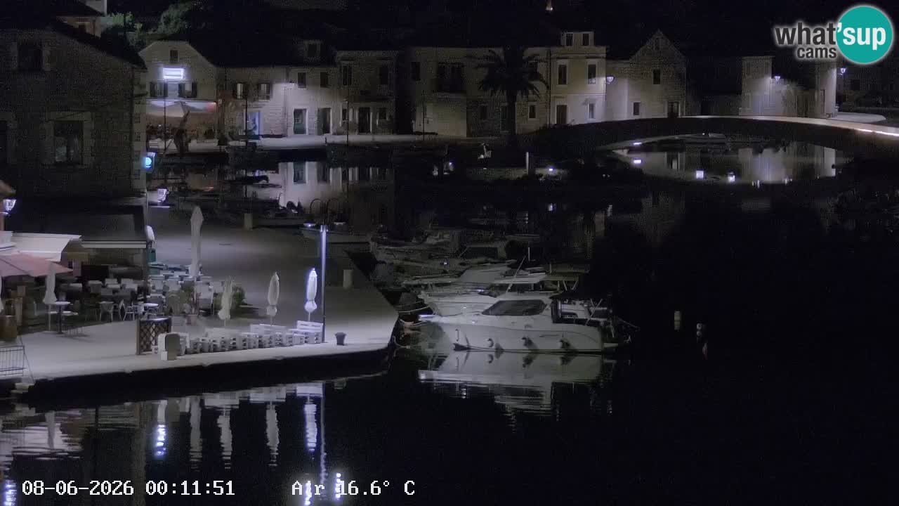 Livecam Vrboska marina | Hvar island | Dalmatia