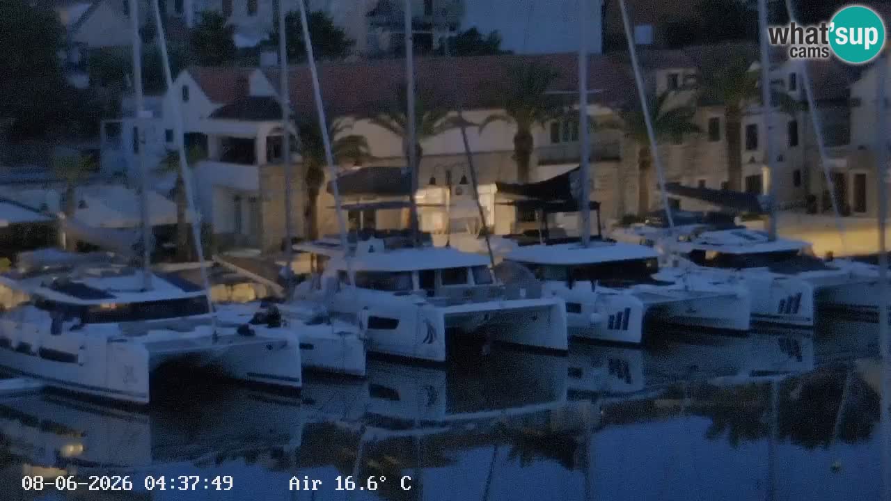 Webcam Hvar Vrboska marina | Dalmazia