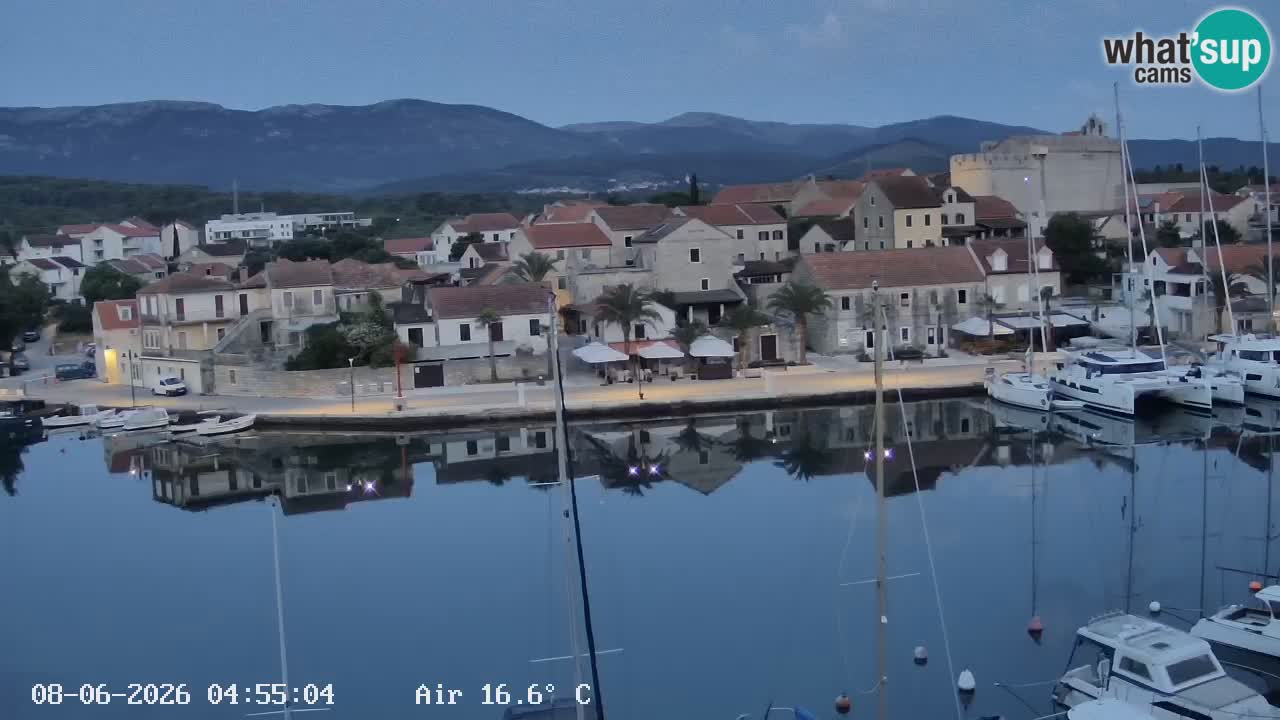 Webcam Vrboska marina | Hvar Insel | Dalmatien