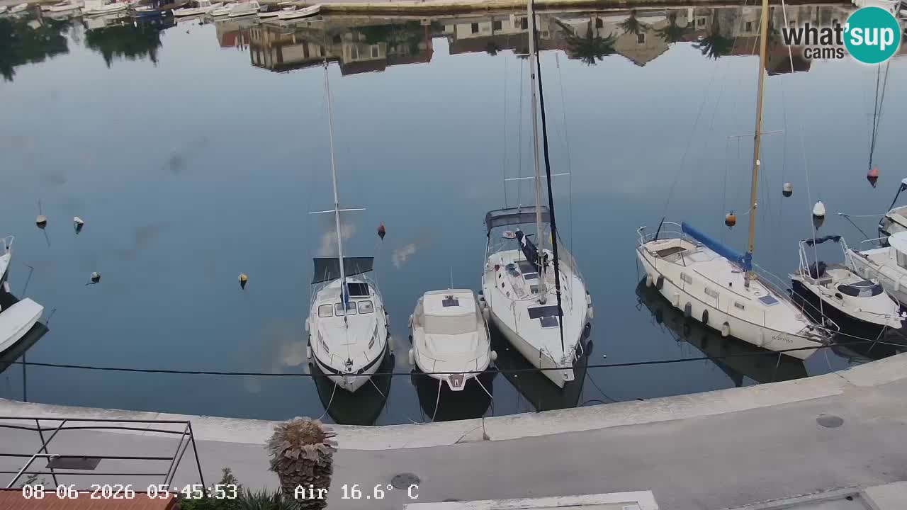 Webcam Hvar Vrboska marina | Dalmazia