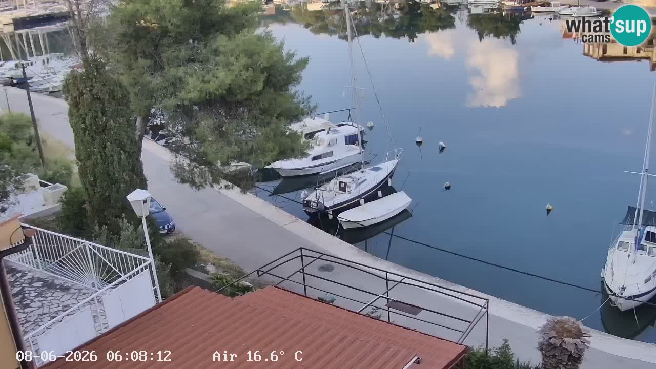 Webcam Vrboska marina | Hvar Insel | Dalmatien