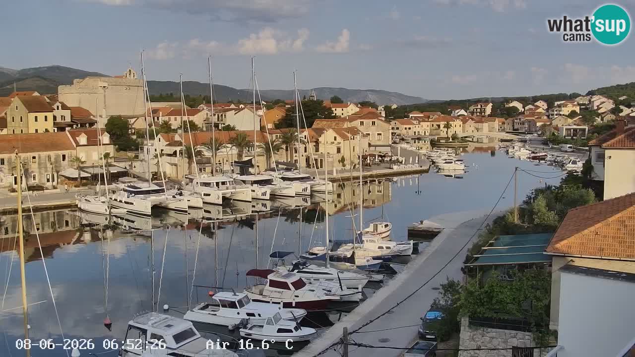 Webcam Vrboska marina | Hvar Insel | Dalmatien
