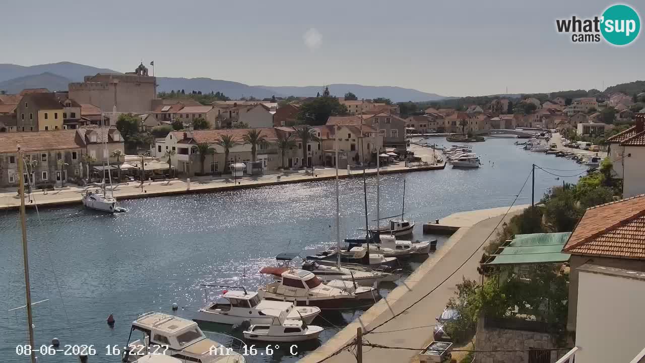 Webcam Hvar Vrboska marina | Dalmazia