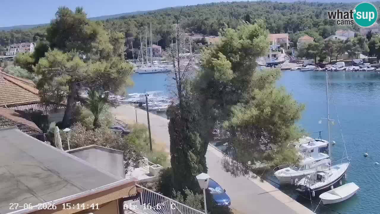 Livecam Vrboska marina | Hvar island | Dalmatia