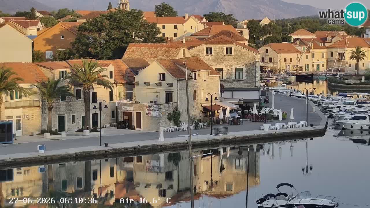 Livecam Vrboska marina | Hvar island | Dalmatia