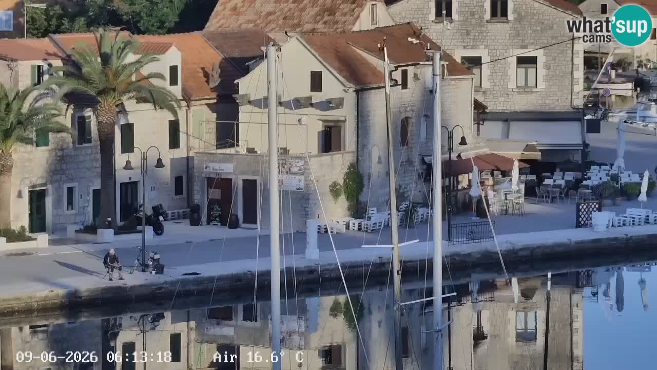 Livecam Vrboska marina | Hvar island | Dalmatia