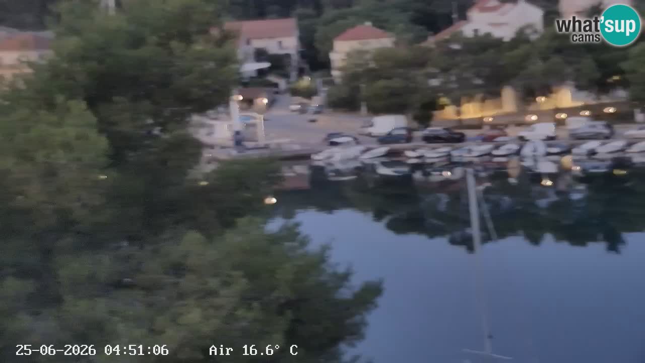 Webcam Hvar Vrboska marina | Dalmazia