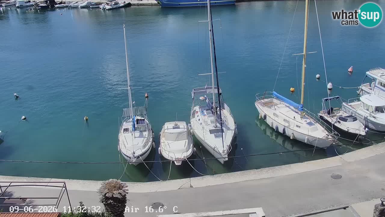 Webcam Vrboska marina | Hvar Insel | Dalmatien
