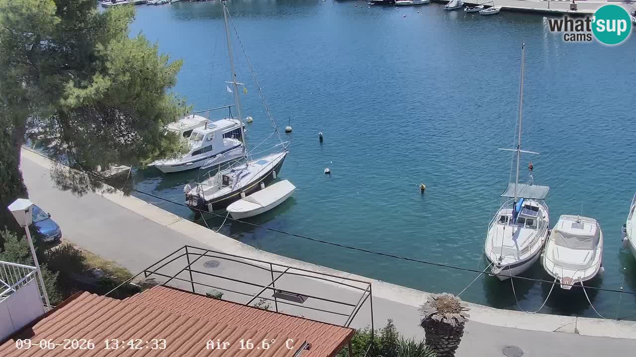 Web kamera Hvar Vrboska marina | otok Hvar | Dalmacija