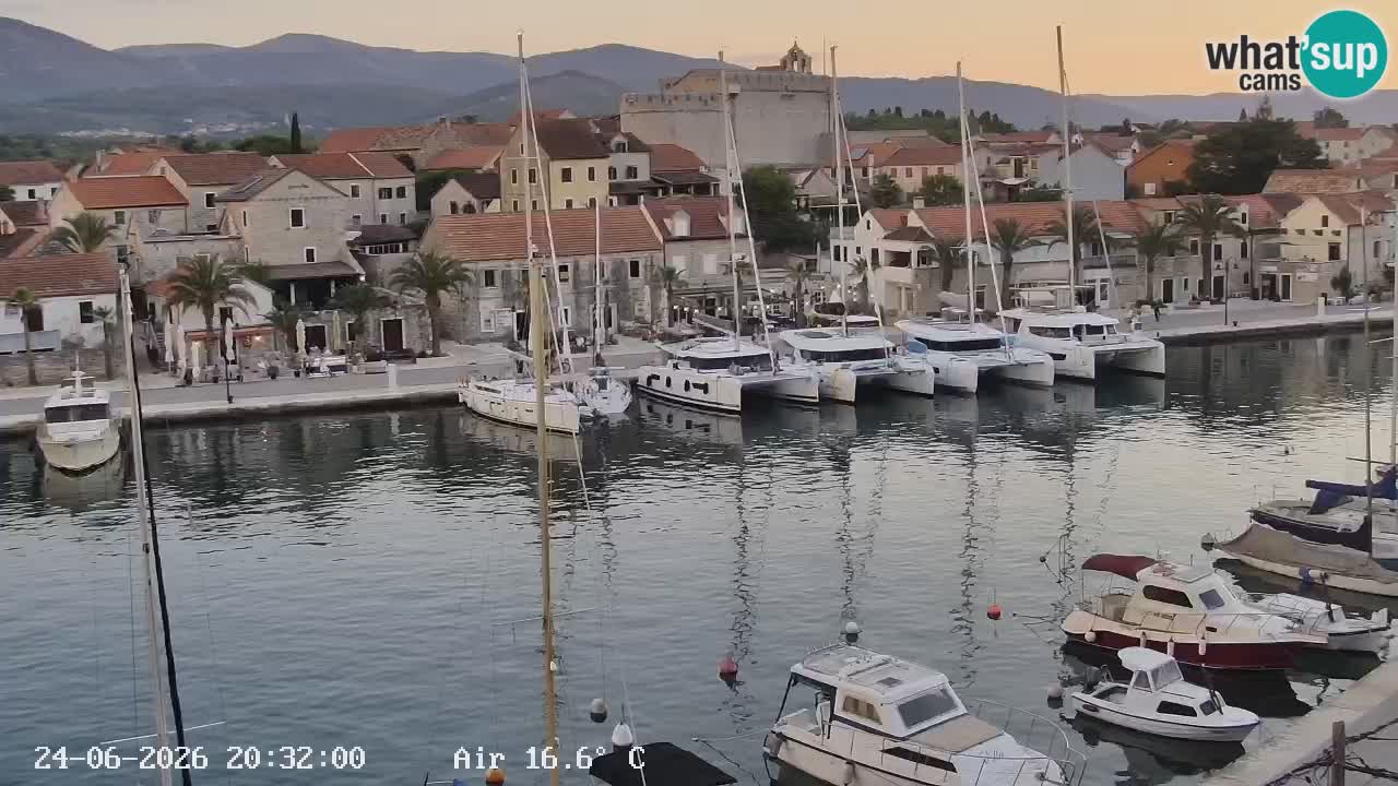 Livecam Vrboska marina | Hvar island | Dalmatia