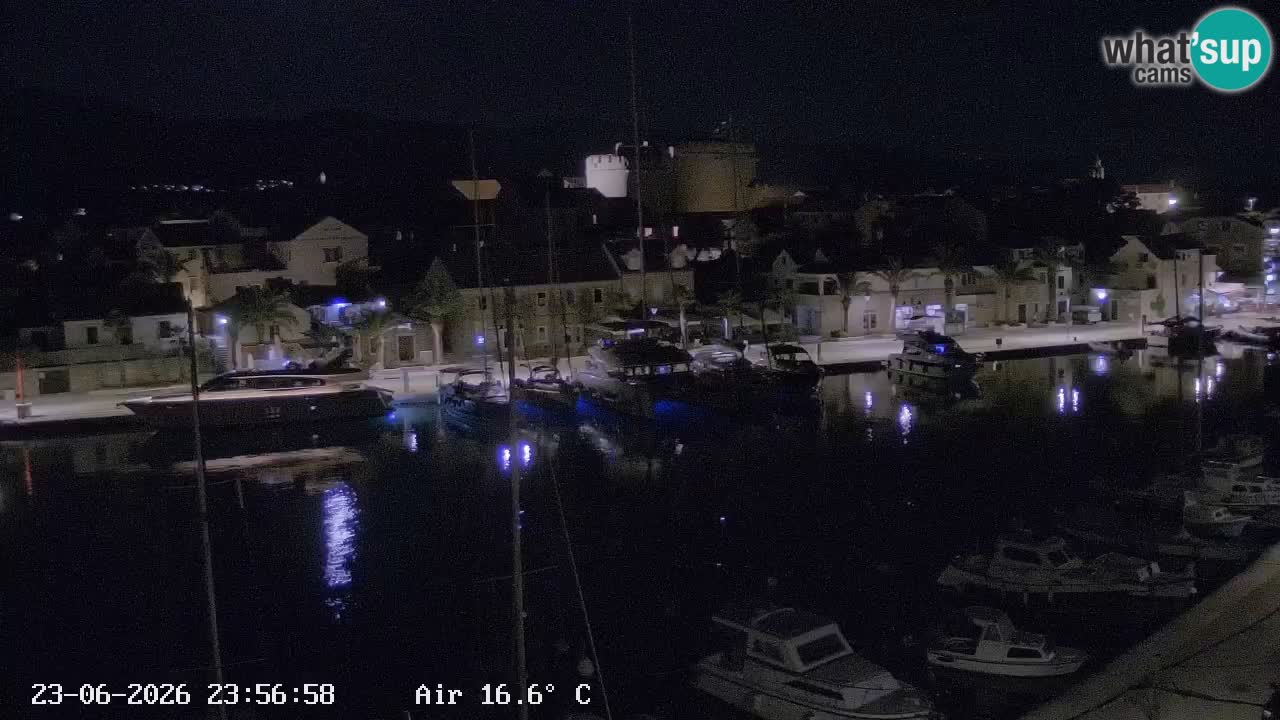 Livecam Hvar Vrboska marina | Île de Hvar | Dalmatia