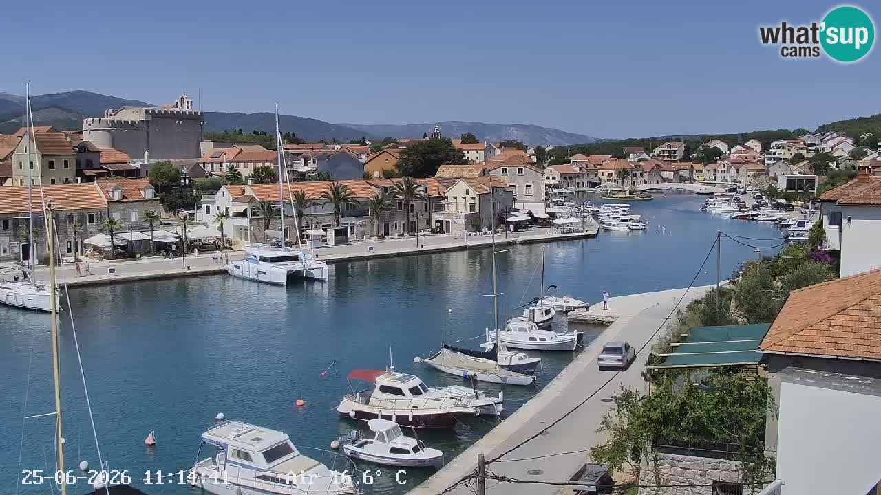 Webcam Hvar Vrboska marina | Dalmazia