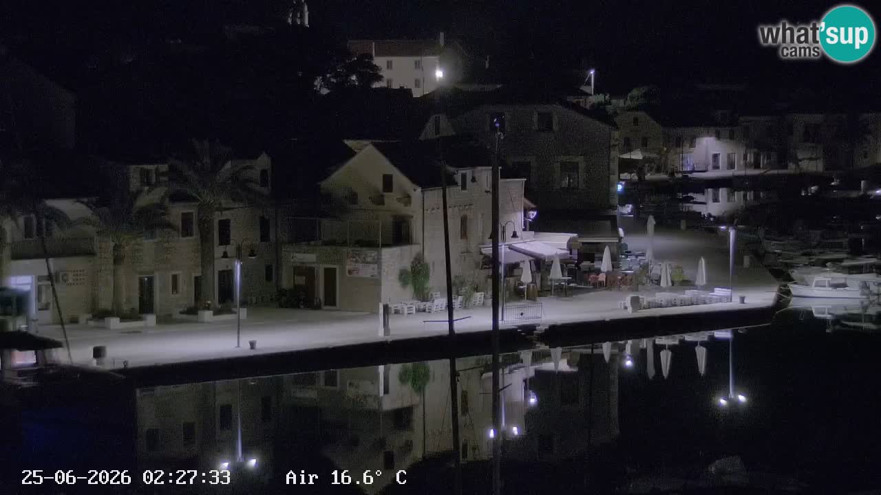 Webcam Hvar Vrboska marina | Dalmazia