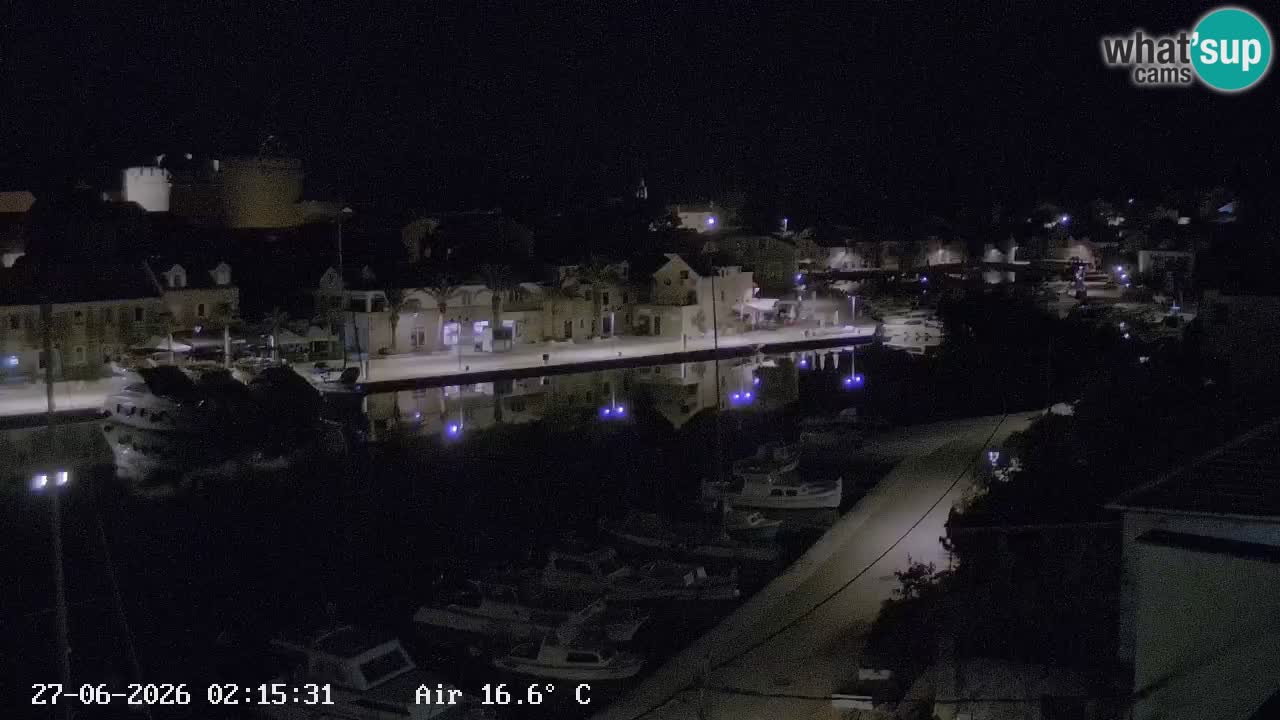 Webcam Hvar Vrboska marina | Dalmazia
