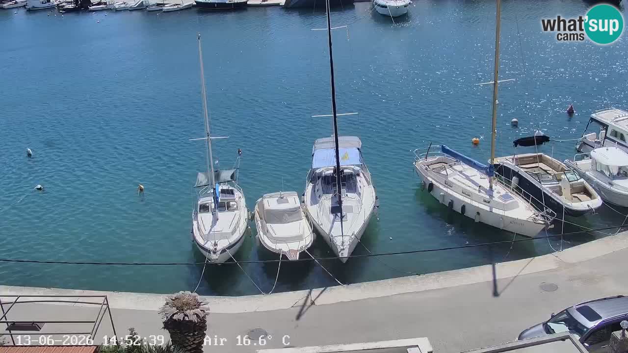 Webcam Hvar Vrboska marina | Dalmazia