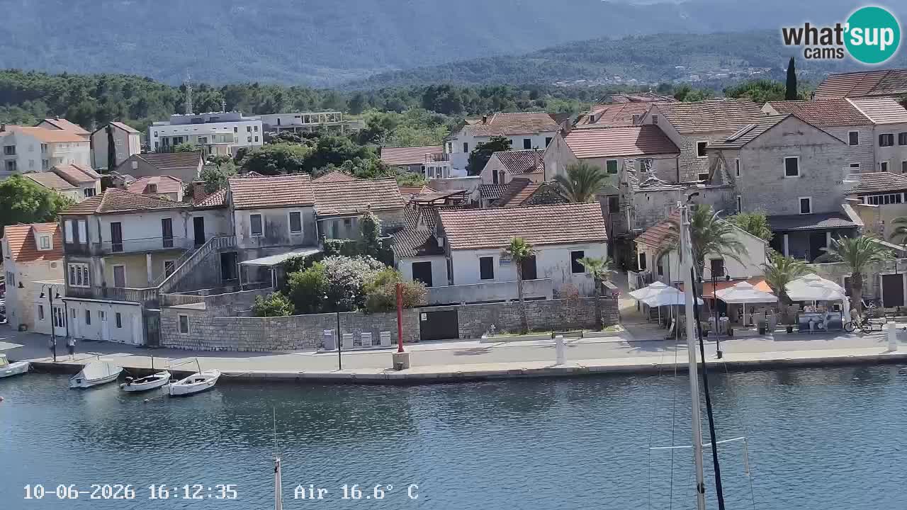 Web kamera Hvar Vrboska marina | otok Hvar | Dalmacija