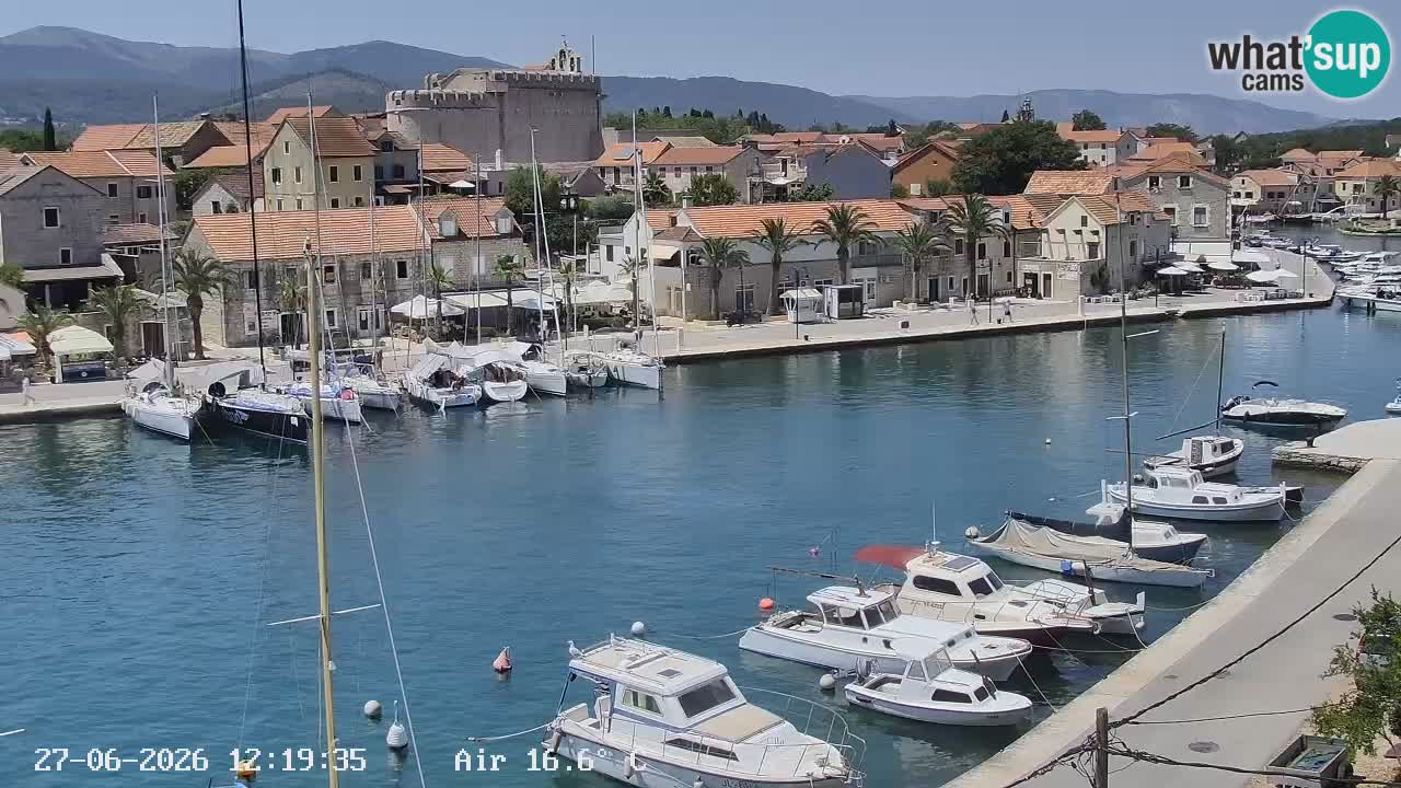 Livecam Vrboska marina | Hvar island | Dalmatia