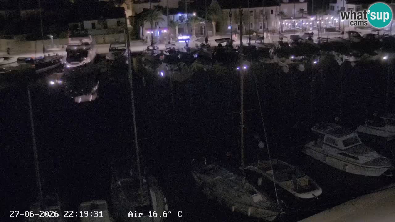Livecam Vrboska marina | Hvar island | Dalmatia
