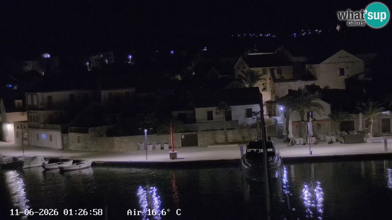 Livecam Vrboska marina | Hvar island | Dalmatia