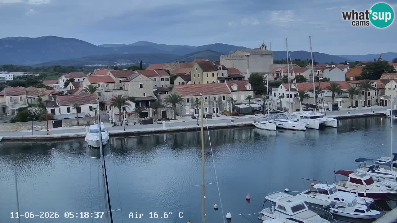 Livecam Hvar Vrboska marina | Île de Hvar | Dalmatia
