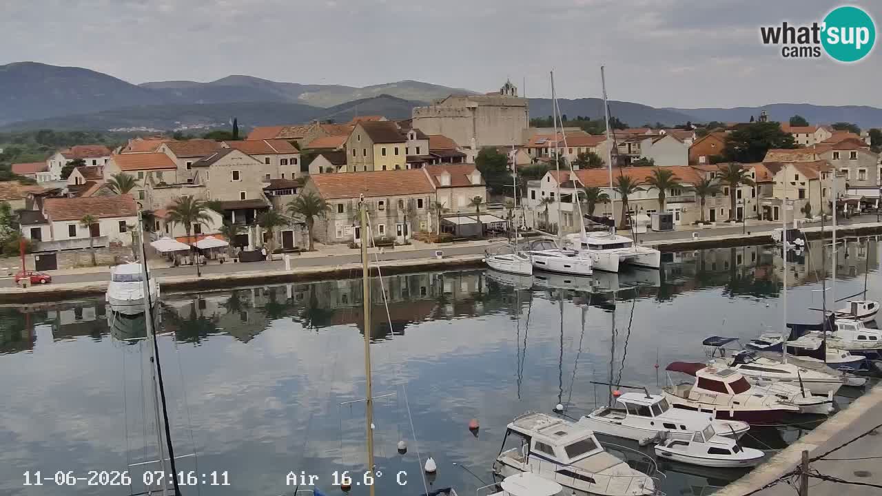 Webcam Hvar Vrboska marina | Dalmazia
