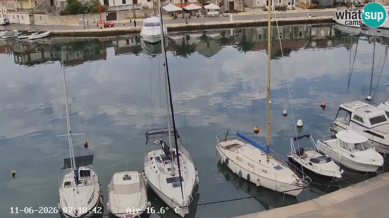 Web kamera Hvar Vrboska marina | otok Hvar | Dalmacija