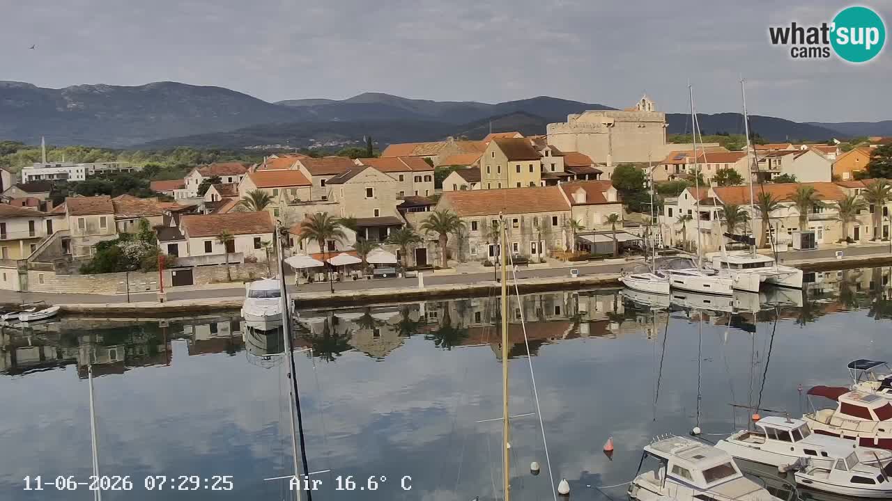 Webcam Hvar Vrboska marina | Dalmazia