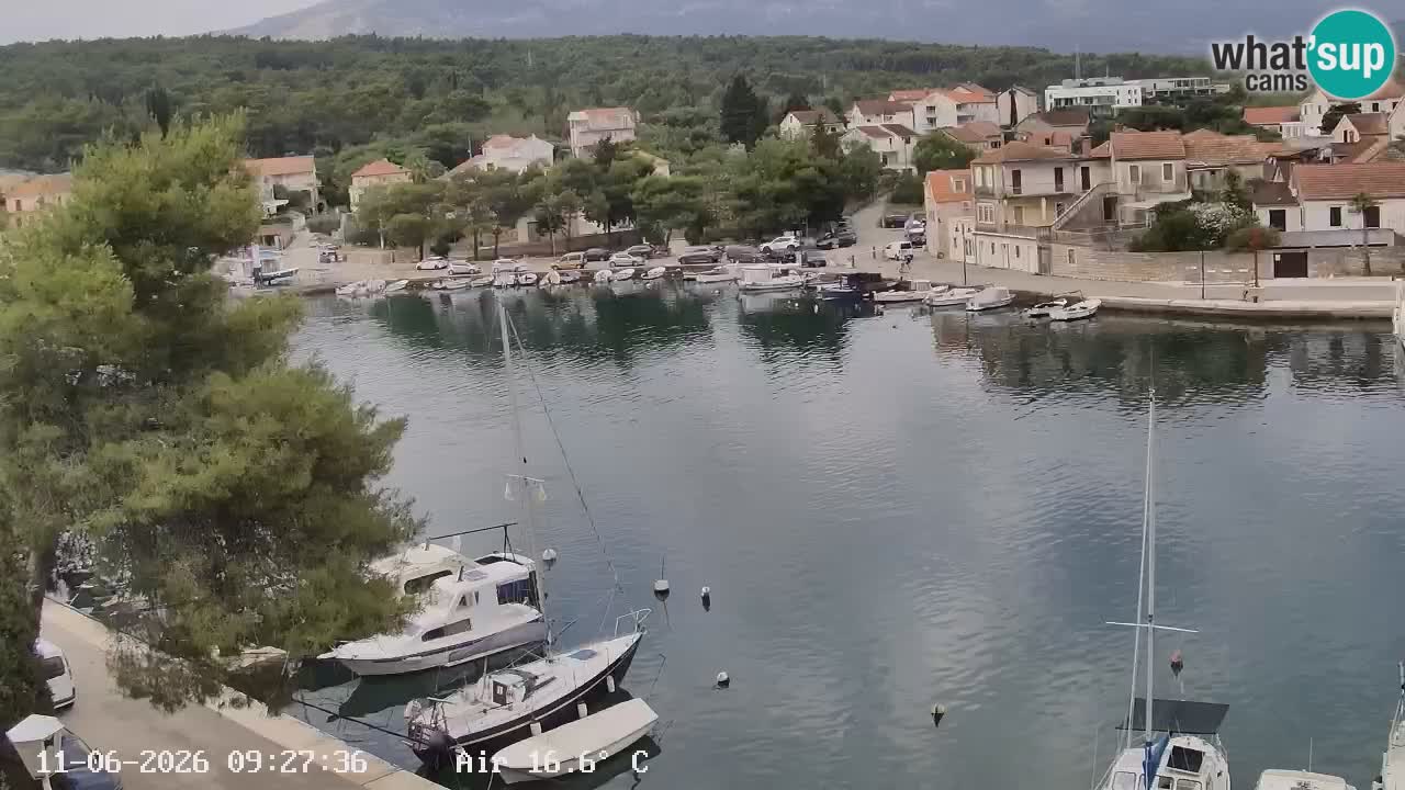 Web kamera Hvar Vrboska marina | otok Hvar | Dalmacija