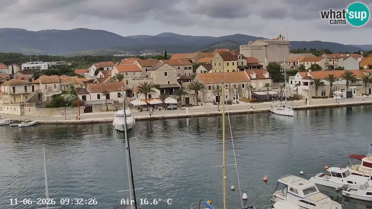 Web kamera Hvar Vrboska marina | otok Hvar | Dalmacija