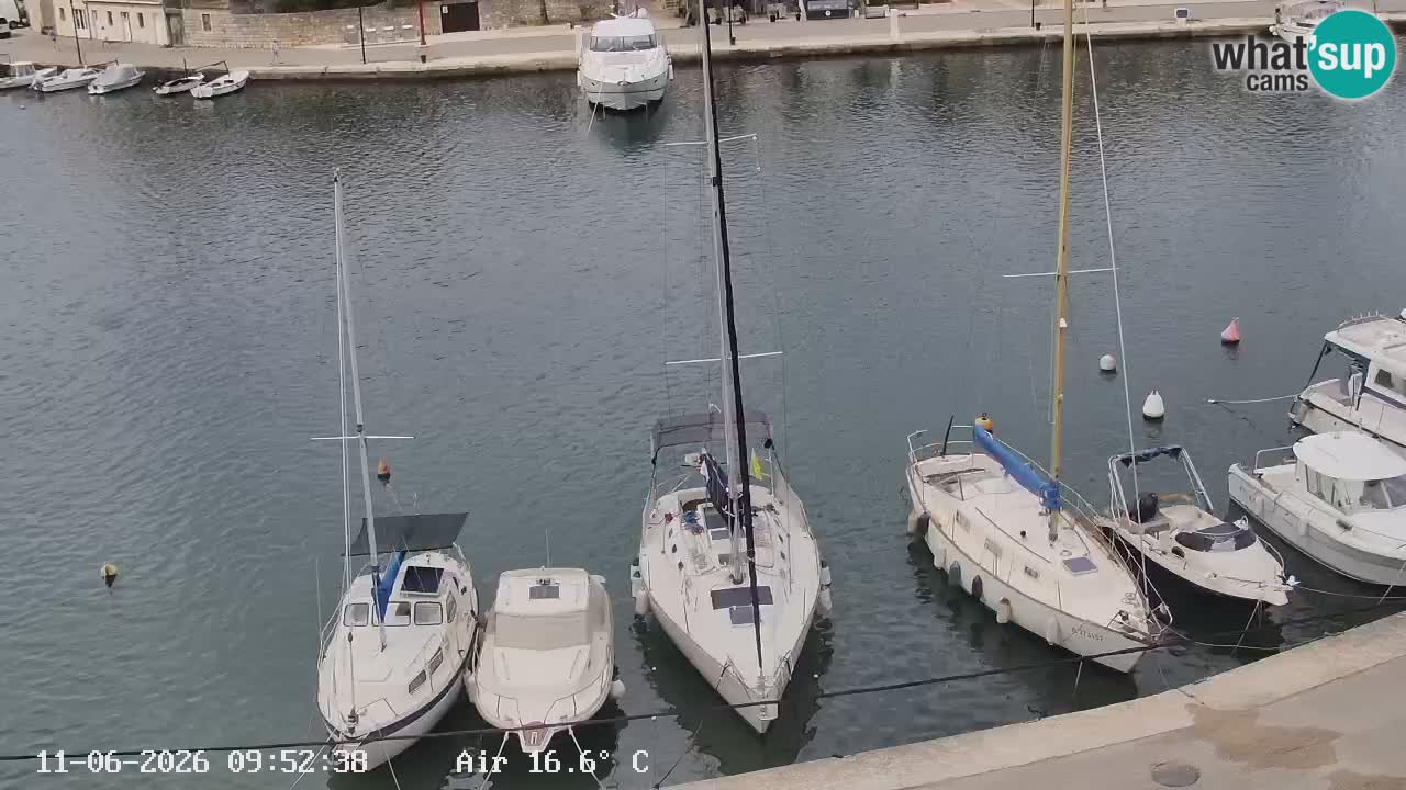 Webcam Vrboska marina | Hvar Insel | Dalmatien