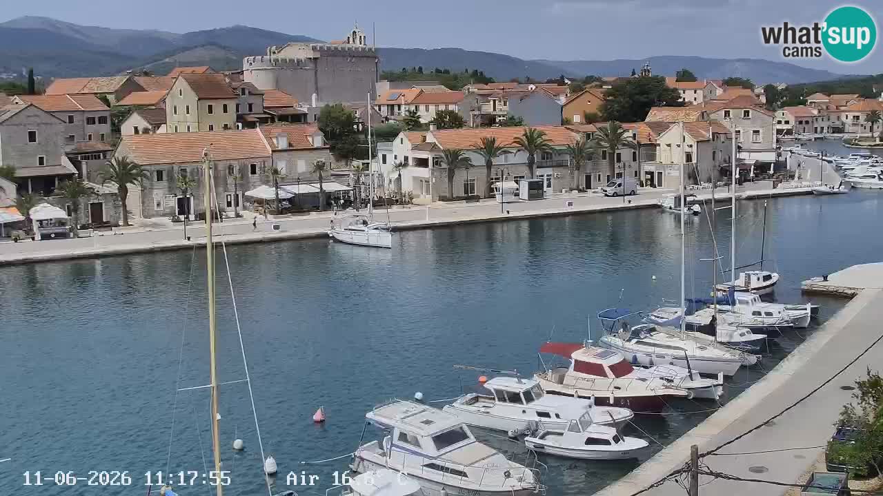 Web kamera Hvar Vrboska marina | otok Hvar | Dalmacija